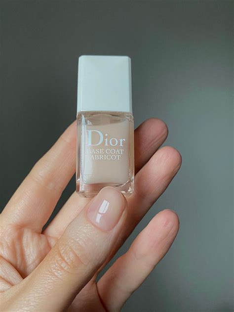 dior abricot base coat dupe|A Beauty Expert's Review of Dior's Cult Base Coat Abricot .